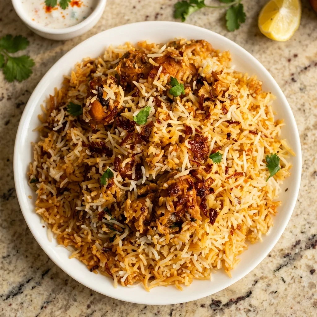 Chicken Dum Biryani at Mother India Dosa And Curry Calgary NE